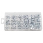 Ks tools assortiment d'crous autobloquants 146 pcs m4 - 12