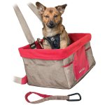 Kurgo sige d'appoint pour chien heather rouge et marron