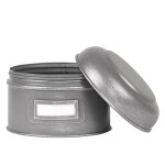 Label51 bote de rangement 13x13x10 cm s gris antique