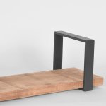 Label51 tagre murale slam 80x23x20 cm l bois / acier brl