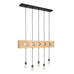 Label51 lampe suspendue timber 90x8x145 cm