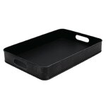 Label51 plateau de service 39x28x6 cm s noir antique