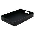 Label51 plateau de service 44x31x6 cm m noir antique