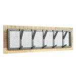 Label51 porte - manteau crude 90x11x30 cm l gris