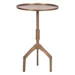 Label51 table d'angle climb 40x40x63 cm doré antique Label51 table d'angle climb 40x40x63 cm doré antique