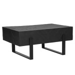 Label51 table basse float 90x60x40 cm noir Label51 table basse float 90x60x40 cm noir