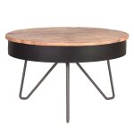 Label51 table basse saria 80x49 cm noir