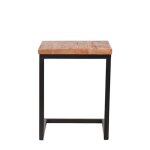 Label51 table d'ordinateur portable vintage 40x40x50 cm Label51 table d'ordinateur portable vintage 40x40x50 cm