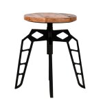 Label51 tabouret pebble 35x52 cm noir Label51 tabouret pebble 35x52 cm noir