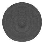 Label51 tapis jute rond 150x150 cm xl anthracite Label51 tapis jute rond 150x150 cm xl anthracite