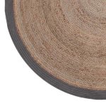 Label51 tapis jute rond 180 cm gris Label51 tapis jute rond 180 cm gris