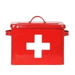 Label51 trousse de premiers secours 30x14x21 cm rouge