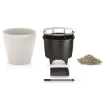 Lechuza jardinire classico 35 ls all - in - one blanc brillant 16060