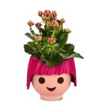 Lechuza jardini�re de table ojo all - in - one rose rubis