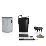 Lechuza jardinière trendcover 23 felt all - in - one gris clair Lechuza jardinière trendcover 23 felt all - in - one gris clair