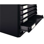 Leitz classeur � formulaires 10 tiroirs noir