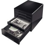 Leitz cube de bureau 5 tiroirs noir