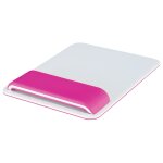 Leitz tapis de souris avec repose - poignet réglable rose et blanc Leitz tapis de souris avec repose - poignet réglable rose et blanc