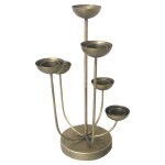 Lesli living bougeoir mira 45, 5 cm doré Lesli living bougeoir mira 45, 5 cm doré