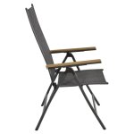Lesli living chaise rglable arezzo 57x69x103 cm aluminium