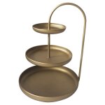 Lesli living tagre  3 niveaux julie 41x29, 5x55 cm dor