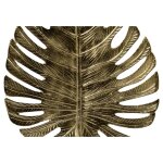 Lesli living feuille dcorative sur pied dor