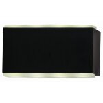 Luxform applique  led de jardin cube noir
