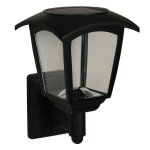 Luxform applique  led solaire intelligente hybride minnesota noir