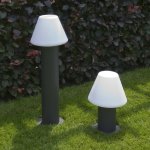 Luxform borne d'clairage melville 3 pcs 12 v 60 cm anthracite 89326