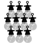 Luxform ensemble de guirlandes lumineuses de jardin avec 10 led fiji