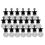 Luxform ensemble de guirlandes lumineuses de jardin avec 20 led fiji