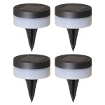 Luxform lampes de jardin à led solaires avignon 4 pcs noir Luxform lampes de jardin à led solaires avignon 4 pcs noir