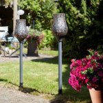 Luxform lampe led de jardin tulip Luxform lampe led de jardin tulip