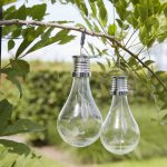 Luxform lampe led solaire de jardin 12 pcs transparent 95220