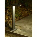 Luxform lampe led solaire de jardin alberta anthracite 39177 Luxform lampe led solaire de jardin alberta anthracite 39177
