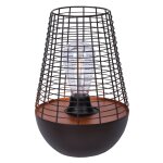 Luxform lampe à led de table de jardin chelsea cuivre et marron Luxform lampe à led de table de jardin chelsea cuivre et marron