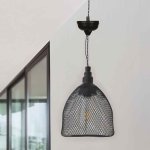 Luxform lampe solaire led suspendue de jardin salsa