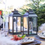 Luxform lampe de table � led � piles black lantern ampoule t10