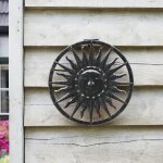Luxform ornement mural de jardin � led solaire sun