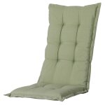 Madison coussin de chaise � dossier bas panama 105x50 cm vert sauge