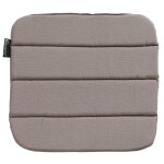Madison coussin de chaise de salle  manger panama 40x40 cm taupe