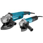 Makita ensemble de meuleuse 125 / 230 mm 230 v bleu et noir