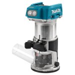 Makita fraiseuse de dessus et bords 18 v bleu et noir