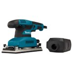 Makita ponceuse orbitale 190 w noir et bleu