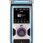 Makita radio bluetooth dab noir et bleu