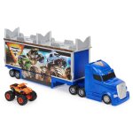 Monster jam ensemble de jeu de camion transformant 2 en 1 hauler 1:64
