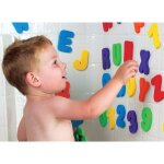 Munchkin jouet de bain lettres et chiffres 36 pcs multicolore
