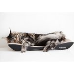 Mykotty griffoir pour chats tobi 59 x 25 x 6, 9 cm noir 3089