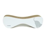 Mykotty griffoir pour chats vigo 71 x 25 x 21 cm blanc 3084