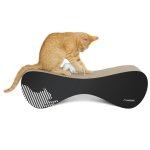 Mykotty griffoir pour chats vigo 71 x 25 x 21 cm noir 3086
